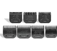 7PCS Dog Grooming Clippers Replacement Blade Compatible with Andis Dog Clipper/Most Oster A11/Wahl KM Series Pet Clippers (10+30+40+7FC+5FC+4FC+3FC)