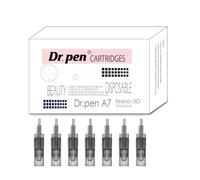7pcs Dr. Pen A7 Replacement Beauty Cartridges - 3D Nano Tips for Daily Gentle Surface Routines Smoother, EO Sterilised Single-Use & Sealed, Hygienic Weekly Trial 7-Pack for Home or Salon Use
