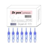 7pcs Dr. Pen Ultima A1 Original Replacement Cartridges - 24 Pin Model, Sterile & Hygienic, for Smooth Even Skin Care Coverage, for Face & Body, Home Care & Salon Use, Compatible with Dr. Pen A1