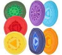 7pcs Embroidered Tibetan Singing Bowl Mat Buddhist Sound Bowl Pad
