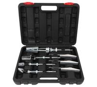7pcs Engine Cylinder Hone Tool Kit, Adjustable 3/4 to 7 Inch Cylinder Honing Tool with 220 Grit Stones, Flexible Shaft Deglazer for Automotive and Hydraulic Systems