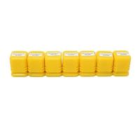 7Pcs ER11 Spring Collet Set for CNC Milling Lathe Engraving, 45# Steel 1-7mm Clamping Range