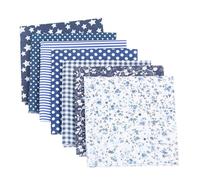7Pcs Fat Quarters Fabric Bundles, 20'' x 20'' Fabric Bundles, Fat Quarters Fabric Bundles for Quilting, Scrapbooking, Sewing, Arts & Crafts, DIY Projects