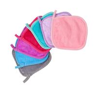 7pcs Gentle Flannel Wash Gloves Washcloths For Personality Hygiene Soft Cotton Towels For All Ages Machine Washable Cotton Face Towels