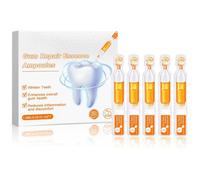 7PCS Gum Repair Essence Ampoules,Teeth Whitening S/erum Am/poule,Gum Regrowth Ser/um,Whitening Ampo/ule Tooth Seru/m,Stain Remover for Teeth,Whitening Dental Disposable,Enhances Gum,Repair Drop