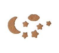7Pcs Handmade Baby Wool Felt Moon Home Party Decorations Props