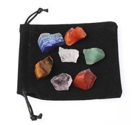 7PCS Healing Crystals, Crystals and Gemstones, Natural Gemstones, Healing Crystal Gifts for Stress Relief Reiki Chakra Healing, Meditation, Balancing Yoga, Crystal Gifts for Women for Beginners