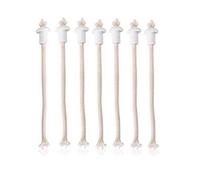 7Pcs Heat-Resistant Oil Lamp Wick Replacement for Ceramic Holders Torch Wine Bottle Oil Candle Lamp