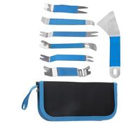 7PCs Heavy Duty Car Trim Removal Tool Kits with Storage Pouches for Auto Door Panel Dashboards Baseboard Installation Portable Car Pry Tool Kit with Bag
