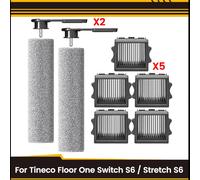 7PCS HEPA Filters Brush Rollers for Floor S6 / Stretch S6 Cordless Wet1712