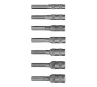 7Pcs Hexagonal Socket Nut Driver Screwdriver Bit for Great Performances in Various Repair and Assembly Project