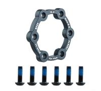 7Pcs Hub Brake Disc Gasket With Screw Kit, Mountain Bike Plastic Disc Brake Spacer For Spacing Discs Replacement Parts Accessories(6mm)