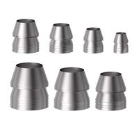 7pcs Iron Wedge Hammer Handle Reinforcement Tool Silver