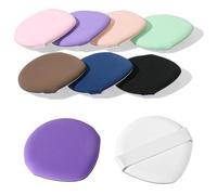 7Pcs Korean Makeup Sponge Puff Air Cushion Makeup Puffs for Foundation Concealer Teardrop Mix Setting Powder Puff Make Up Cushion Puffs Foundation Sponge for Liquid, Cream, and Powder