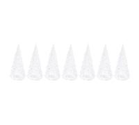 7pcs LED Christmas Tree Acrylic Desktop Ornament for Tabletop Parties
