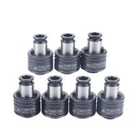 7PCS M3-M12 GT12 ISO JIS DIN M3-M12 Set Tapping Collets Taps Chucks with Overload Protection Tapping Collets Taps(7pcs Set (DIN))
