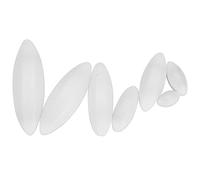 7Pcs Magnetic Stir Bar, Laboratory Stirrer Rotor, Stir Bars for Experiments, High Temperature Resistance Stirrer with 3 Styles Options, Includes A Type (A Type)