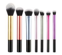 7PCS Makeup Brush Set Blending Brusher Concealer Eye Brush Synthetic Fiber Makeup Brush Set Eye Makeup Brush Set Professional Makeup Makeup Set Makeup Brush Set Eye Set
