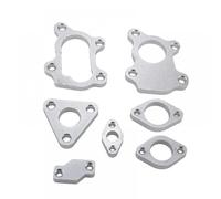 7Pcs Mild Steel Turbo Flange Set RHB-31 VZ21 | Complete set of turbocharger flanges; Fits vehicles requiring RHB-31 and VZ21 part numbers
