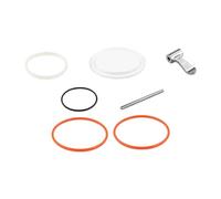 7Pcs Mini Jewelry Rotary Tumbler Polisher Replacement Set: Barrel Lock, Dentate Strip, Barrel, Rotary Barrel Cover- Kt2000