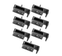 7pcs Multipurpose Wardrobe Closing Board Clip Accessory for Cabinets and Woodworking Jigs 15 20mm Fixed Marking Wood Board Buckles