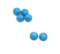 7pcs Natural Stone Crystal 16mm Agate Ball - Non-Porous Spherical Ornament for DIY Projects(20-Lanson)