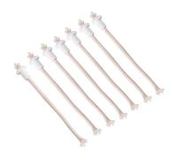 7pcs Oil Lantern Wick Heat Resistant Kerosene Wick for Ceramic Holders Torch Wine Bottle Oil Candle Lamp Fiber Glass