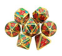 7Pcs/Pack Different Number Of Faces Game Dices Game Props Educational Children Adults Multi-faceted Digital Dices