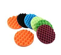7Pcs Polishing Pads Kit, 8 inch Sponge Polishing Buffing Waxing Pad Kit Tool for Car Polisher Buffer Drill