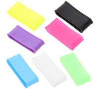7pcs Racket Grip Rings Silicone Racquet Handle Tape for Control