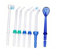 7pcs Replacement Tips for Waterpik Water Flosser and Other Oral Irrigators Oral Irrigators Teeth Care Tool Replacement Brush Heads Classic Jet Tips
