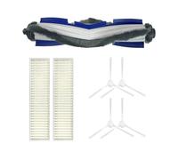 7pcs Roller Brush Side Brush Filter Kit,Compatible for Rowenta ZR740003 Tefal Explorer 60,Series Sweeping Robot Vacuum Cleaner Replace
