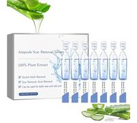 7pcs Scar Removal Serum, Stretch Marks Removal, Acne Treatment & Scar Treatment with Aloe Vera, Vitamin E & Witch Hazel - Repairing Formula for Smoothing Skin, Lighten Marks