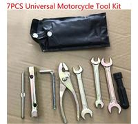 7pcs/set Universal Motorcycle Durable Tool Kit Motorbike Repair Tool Accessories For Honda Kawasaki Suzuki Yamaha KTM