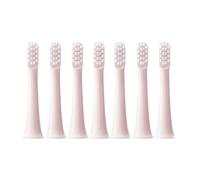7PCS Soft Bristle Sonic Electric Toothbrush Replacement Brush Heads，Compatible for XiaoMi Mijia T100 Dupont Nozzles(7 Pink)
