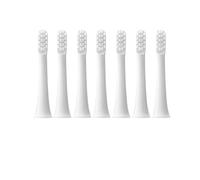 7PCS, Soft Sonic Electric Toothbrush Replacement Brush Heads, Compatible for XiaoMi Mijia T100 Nozzles(7 White)