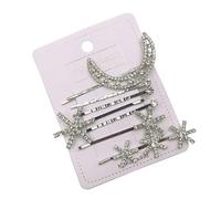 7pcs Star Moon Hair Clips Alloy Retro Hair Accessories