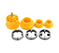 7pcs Thread Maker Tools Kit Plastic Pipe Thread Die Kit Plumbing Thread Tools Tap Pipe Set Water Plumbing Tool Repair Die Wrench