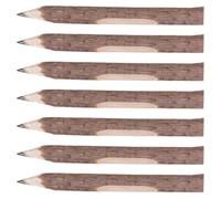 7pcs Tree Branch Pencils, Writing Stationery Natural Wood Rustic Bark | Brown Textured Exterior, Playful Vintage Design, Suitable for Adults, , School, Sketchbooks, Crafts and Party Favours