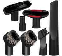 7Pcs Universal 32mm Vacuum Accessories Parts Compatible with Karcher, Shark, Vax, Hoover & Other Vacuums, Stick & Upright Cleaners Attachments for Dusting, Pet Hair Removal & Multi-Surface Cleaning