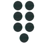7pcs Wet Dry Powder Puff Sponge for Loose Powder Body | Hydrophilic Polyurethane, Green Colour, Oil Absorption and Powder Saving, round Shape for Face Makeup