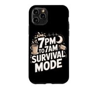 7pm To 7am Survival Mode Night Shift Nurse Case for iPhone 11 Pro