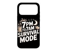 7pm To 7am Survival Mode Night Shift Nurse Case for iPhone 17 Pro Max