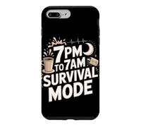 7pm To 7am Survival Mode Night Shift Nurse Case for iPhone 7 Plus/8 Plus