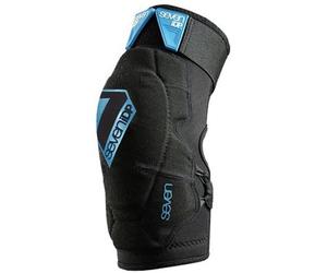 7Protection Flex Adult Elbow/Youth Knee Pads Black