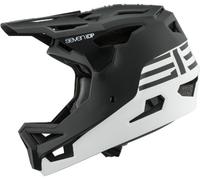 7Protection Project 23 ABS Full Face MTB Cycling Helmet Matte Black/White