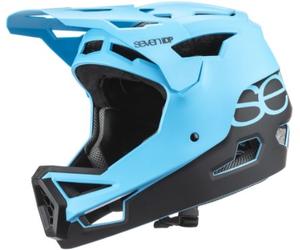 7Protection Project 23 ABS Full Face MTB Mountain Cycling Helmet Matt Ocean Blue/Black