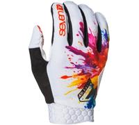 7Protection Project Long Finger MTB Bike Gloves Splatter Limited Edition Splatter