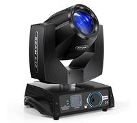 7R Beam 230W Sharpy Moving Head Light 17 Gobos RGBW Stage Lights 14 Colors DJ Lights 16CH DMX512 Sound Control for Wedding Stage Club Party Christmas