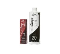 (7RG + Developer (Vol. 20) 16oz) Wella Color Tango 7RG Copper Permanent Haircolor